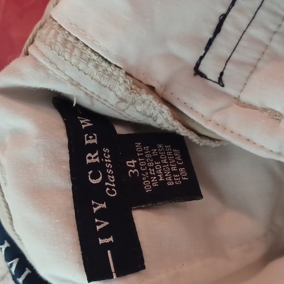 Ivy crew cargo shorts mens size 34 - Picture 4 of 4